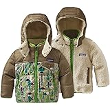 【正規取扱店製品】patagonia パタゴニア ベビーリバーシブルトリブルズフーディ 61160 パインフレンド/エルキャプカーキ 4T
