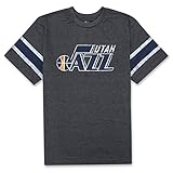 NBAチームロゴとBoysアスレチックスポーツチームクルーネックTシャツ XL