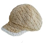 Plus Nao(プラスナオ) ふわふわなめらか手触りの内フリースやわらかキャスケット帽子 キッズ キャップ 女の子 男の子 ジュニアサイズ ニットキャップ 子供用 お洒落 防寒 オシャレ キッズ帽子