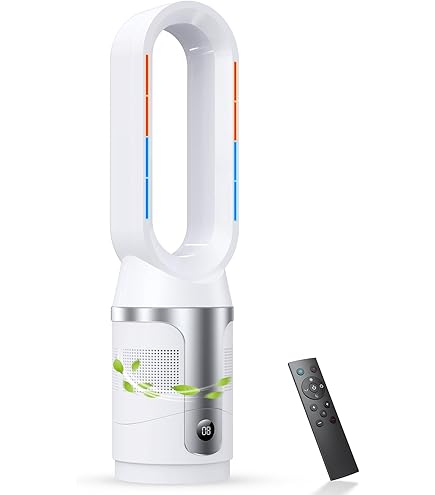 2025革新冷暖兼用・1台6役・羽根なし扇風機・ECO恒温モード リモコン