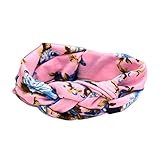 Cutelove キッズ　ベビー　ヘアバッド　カチューシャ　ボヘミア風　花柄　女の子　コットン　髪飾り　リボン