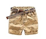 (チェリーレッド) CherryRed 子供 女の子 男の子 子供 ショートパンツ ハーフパンツ 夏物110 カーキ