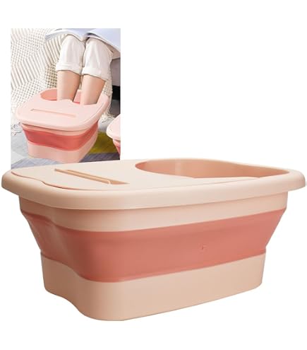 Amazon.co.jp: Ameer 足湯器 足湯 フットバス 折り畳め 浴剤可 高温