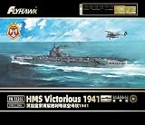 フライホークモデル 1/700 イギリス海軍 HMS 航空母艦 ヴィクトリアス 1941 豪華版 プラモデル