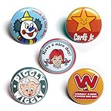 モーターアドバタイジング ＆キャラクター缶バッチ アソート5個Set A