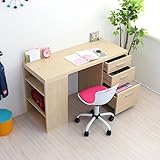 【予約販売6月下旬入荷予定】学習机 ツインデスク用デスク単体 学習机 勉強机 学習机 ハイタイプ おしゃれ 収納 木製 木製デスク学習デスク メープル CPB027-CMP