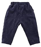(コ-ランド) Co-land 男の子 ロングパンツ キッズ ボーイズボトムス 無地純色 ベビー服 コーデュロイズボン 子供 春秋物 可愛い ネイビー 120