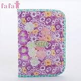 (フェフェ)fafa MICHALINA MULTI CASE 母子手帳ケース PU.FLOWER パープルフラワー L