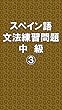 スペイン語文法練習問題中級③