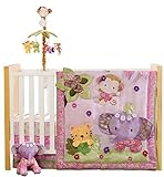 Kidsline Blossom Tails Crib Bedding Collection (4 Piece Crib Set) by KidsLine