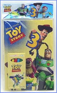 Amazon トイストーリー 塗り絵セット イエロー 色鉛筆 文房具 オフィス用品