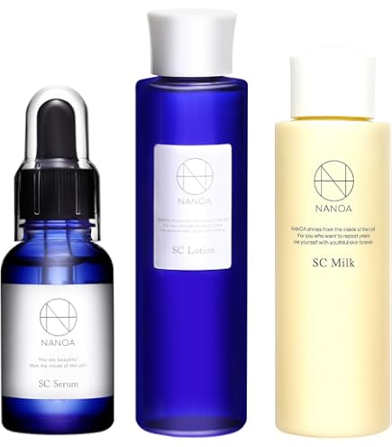 Amazon.co.jp: AMONA スキンケアセット 化粧水 美容液 保湿クリーム