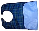 Atlas Comfortable & Adjustable Bib Apron Waterproof Professional Grade 1-Piece, 300+ wash, Made in C