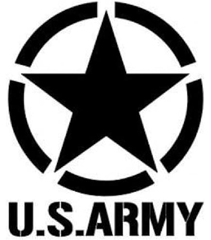 Amazon.co.jp: 【全13色】カッティングステッカー「米軍マーク」横8cm