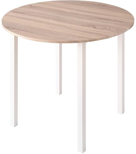Amazon｜Probasto 丸テーブル 直径80×高さ73cm ダイニングテーブル