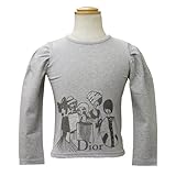 [クリスチャン・ディオール] Christian Dior 長袖Tシャツ CD-0264GRY 8Aサイズ