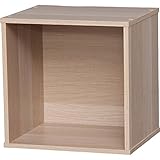 アイリスオーヤマ カラーキュビック幅34.9×奥行29×高さ34.4cm ナチュラル CQB-35