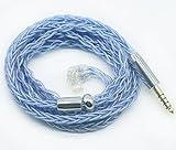 【JSHiFi-Magic】QDC4.4mmリケーブル 銀箔糸&銅箔糸線材 中華QDCイヤホンアップグレードケーブル 4.4mmイヤフォン交換ケーブル (QDC4.4mm)