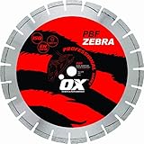 OX OX-PBF-14 Professional Dual Purpose 14-Inch Walk-Behind Saw Diamond Blade, 1-Inch bore [並行輸入品]