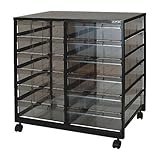 【 セーブ・インダストリー 】フットワークエース ダブル B4深型 ブラック ( 4989918265007 / AT10245475 )【 収納 書類ケース 引き出し 】【QBH12】