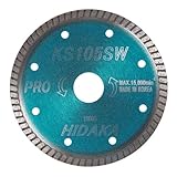 KSダイヤ スーパーウェーブ KS-105SW プロ ダイヤモンドカッター 105mm（4インチ）【１枚】
