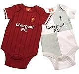 Liverpool F.C. 2 Pack Bodysuit 12/18 mths PS / リバプール F.C. 2 パック ボディスーツ 12-18ヶ月 PS / ロンパース カバーオール