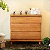 日本製 北欧風 脚付き 幅75cm 3段ローチェスト 完成品 ナチュラル