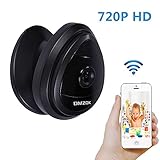 DMZOK Security Wireless Camera, WiFi Baby Pet Camera Monitor with Built-in Microphone, Remote View O