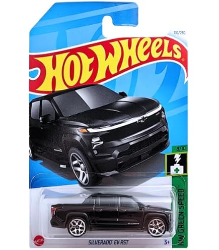 Amazon | ホットウィール 2024 ＃110 シボレー シルバラード EV RST