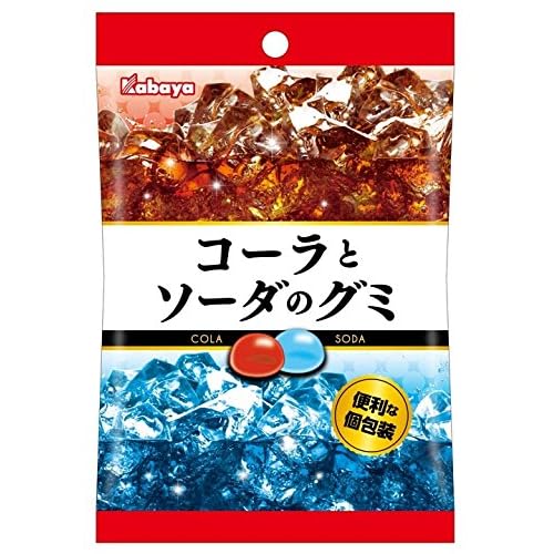 カバヤ コーラとソーダのグミ
