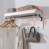 lqqgxlmodernミニマリストコートラック、コートラックフッククリエイティブコートラックWall Hanging European Hangingハンガー壁寝室吊り下げフックリビングルームシェル