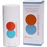 COCOSUNSHINE ココサンシャイン 日焼止め SPF45 スティック 日焼け止め 顔用 固形 練り出しタイプ UVプロテクト PA+++ サンケア ウォータープルーフ/ウォーターレジスタント Snipe Sports Cosmetic スナイ