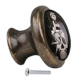 Dovewill 家具用　ハンドルノブ　頭蓋の柄　ワードローブ　キャビネット　ドア　戸棚引き出し　耐久性と実用　９パタン選べ - ＃８, 35mm