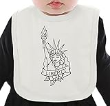 Liberty Young Girl ネクタイを有する有機ビブ Medium
