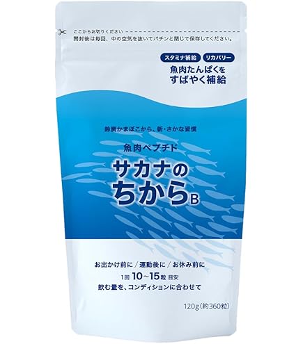 Amazon.co.jp: サカナのちから サカナのちからS for シニア 120g 錠剤