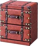 IW-272 I.W チェスト2D トランク型収納庫 宝箱風 整理ダンス 引出し アイダブリュー 東谷株式会社 【送料無料】