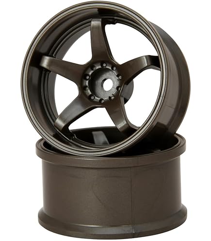 Amazon | アルミ合金 ブラック アルミホイール 1/10 ラジコン YD-2