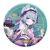 原神 公式グッズ 正規品 稲妻 キャラクター 缶バッジ (夢見月瑞希) [並行輸入品]
