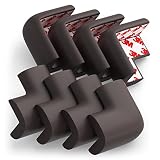 Corner Guards, Baby Bumpers, Furniture Corner Protector, preapplied 3M tape, 8pc [並行輸入品]