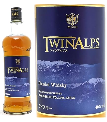 Amazon.co.jp: マルスウイスキー TWIN ALPS(ツインアルプス) 40度
