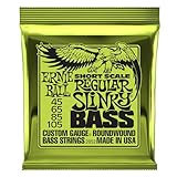【正規品】 ERNIE BALL 2852 ショート・スケール・ベース弦 (45-105) SHORT SCALE REGULAR SLINKY BASS レギュラー・スリンキー