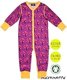 北欧ベビー服 カバーオール AppleTree 女の子 秋冬 3-9ヶ月/9-18ヶ月 Maxomorra マクソモーラ 60 70 80cm (74/80)