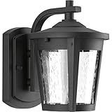 Progress Lighting P6077-3130K9 Contemporary/Soft 1-9W Led Wall Lantern Black [並行輸入品]