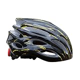 Flameer 全2色選べ　耐久性　自転車ヘルメット　山道バイクレース　サイクリング　護具　調整可能　大人用　アウトドア - ブラック