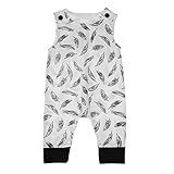 Domybestベビー服　男の子　ロンパース　ショートオール　カバーオール　 ボディスーツ　オーバーオール　ジャンプスーツ　ノースリーブ　羽プリント 夏　赤ちゃん　普段着　お出かけ　出産お祝い (80
