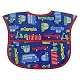 Bibsters Transportation Easy Clean Bib - Boy by Hamco [並行輸入品]