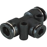 日本ピスコ:ピスコ チューブフィッティングミニタイプ 違径ユニオンティー PEG6-4M 型式:PEG6-4M
