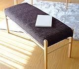 ISSEIKI ダイニングベンチ 幅100㎝ ナチュラル 3色カバーリング付き 木製 PLUS DINING BENCH(NA)