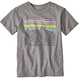 【正規取扱店製品】patagonia パタゴニア ベビーフィッツロイスカイズオーガニックＴシャツ 60419 グラベルヘザー 2T