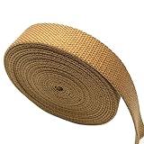 ECOKIJI(エコキジ) カバンテープ 25mm 幅 長さ 5m 厚み約2mm 手芸 アクセサリーパーツ ポリエステル (アンバー,幅約25mm)(KT25A5)